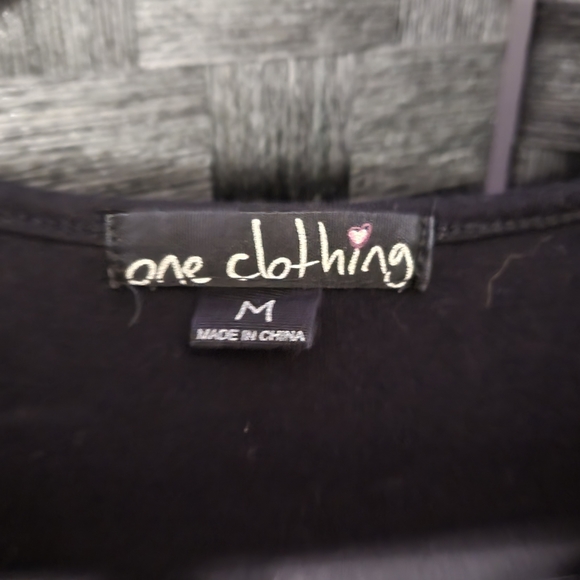 One Clothing Lightweight Black Party Dress (M) - Picture 3 of 3